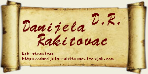 Danijela Rakitovac vizit kartica